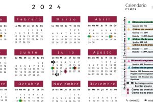 Calendario Fiscal para Pymes 2024: Una Guía Completa