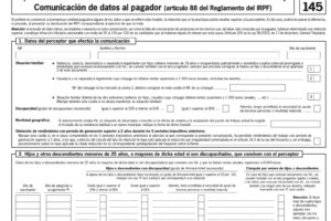 ¿Qué es el Modelo 145 y para qué sirve?